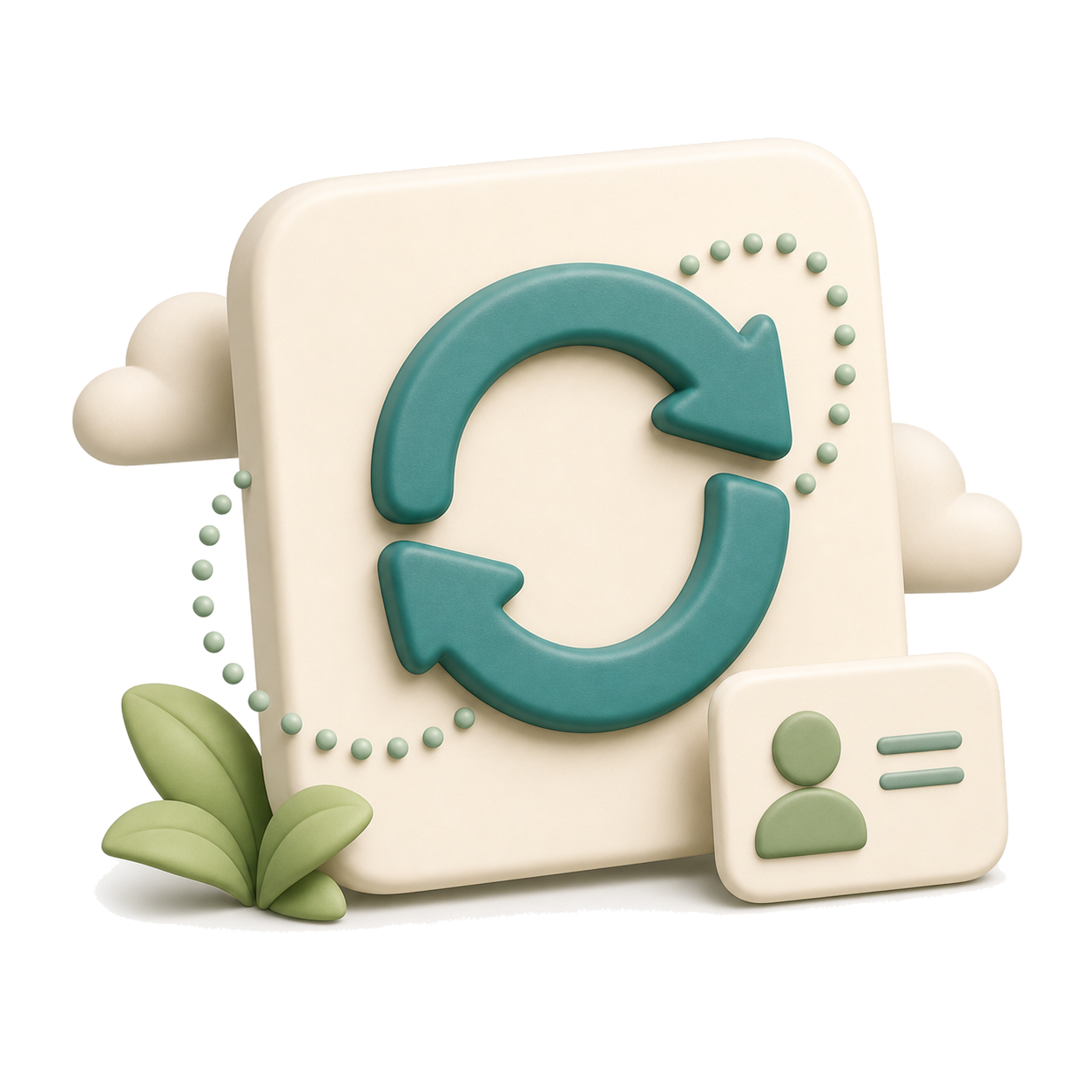 Illustration of a contact cycle